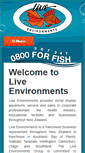 Mobile Screenshot of live-environments.co.nz
